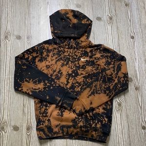 Nike acid wash hoodie